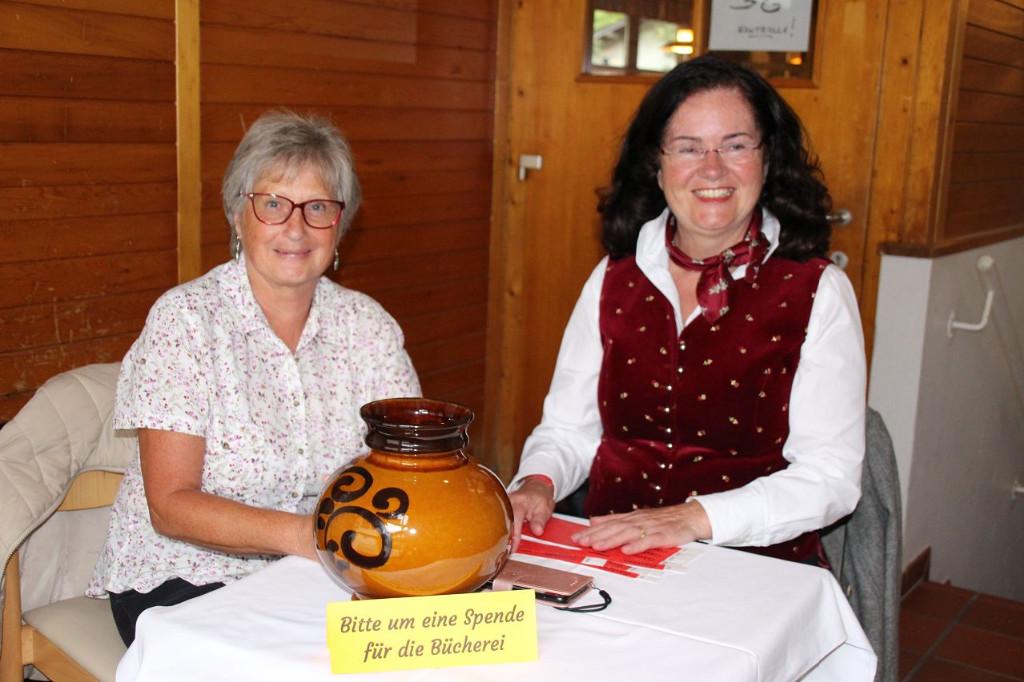 Annemarie und Elisabeth Begrüßung