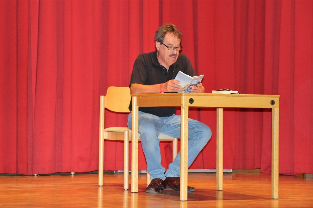 Peter Blaikner bei der Lesung